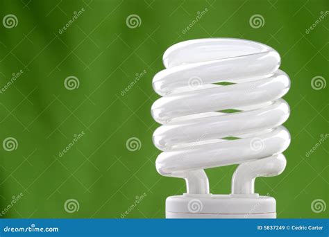 Compact Fluorescent Bulb Stock Image Image Of Light Conservation
