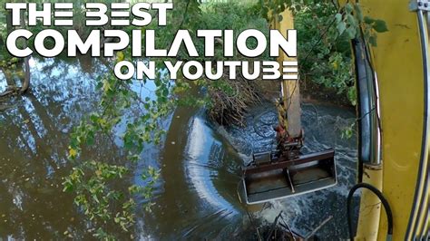 The Best Compilation On Youtube Beaver Dams Removal With Excavator