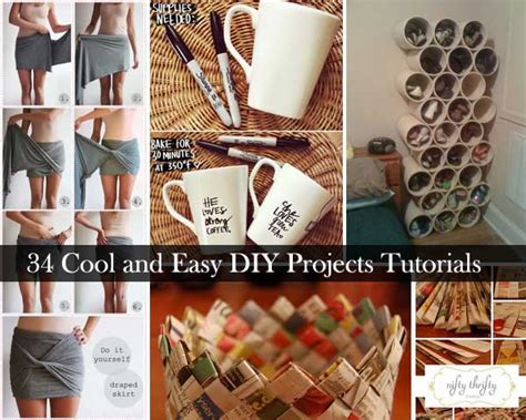 34 Insanely Cool And Easy Diy Project Tutorials Amazing