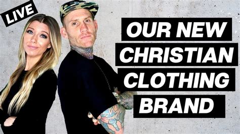 Brands are rallying to help those in need. Introducing our NEW Christian Clothing Line! || Live ...