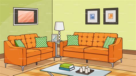 Royalty free, no fees, and download now in the size you need. Living Room With Sofa Background Cartoon Vector Clipart ...