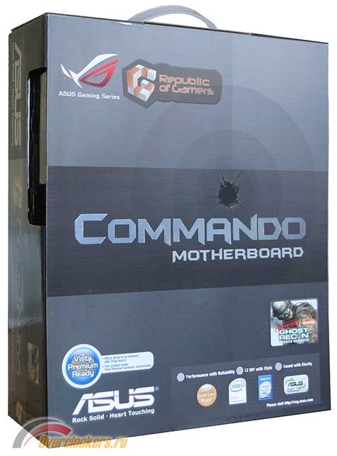 Asus Commando первый взгляд на плату мечту