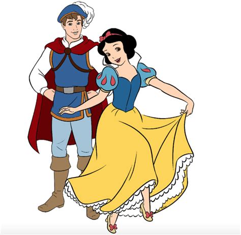 Snow White And Her Prince Blancanieves Y El Principe Princesas