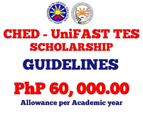 Unifast Tes Scholarship 2023 To 2024 Tertiary Education Subsidy