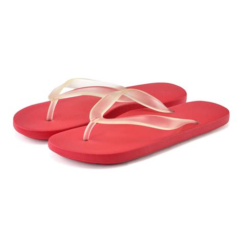 Flip Flops S Red Muji