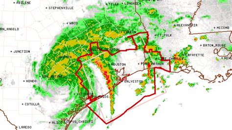 Tornado Hits Outside Houston Watch In Effect For Southeast Texas Wjla