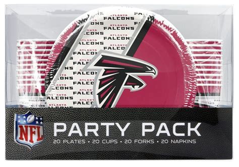 Atlanta Falcons Party Pack 80 Piece Atlanta Falcons Party Falcons