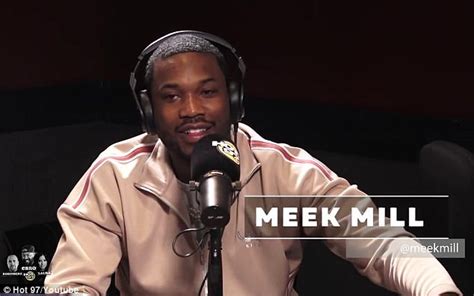 Meek Mill Reveals Collaboration With Drake Is Possible Daily Mail Online