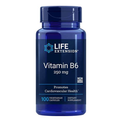 For example, vegetarians need to make sure they get enough iron and vitamin b12 in their diets. Life Extension Vitamin B6 250 mg - 100 Vegetarian Capsules ...