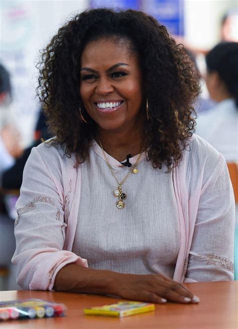 Michelle Obama Real Hair