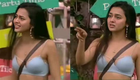 tejasswi prakash dons bikini inside bigg boss 15 fans go gaga over her hot look pic