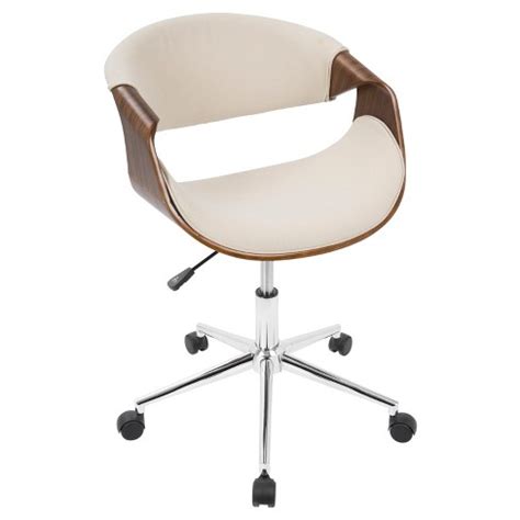 Shop over 480 top modern desk chair and earn cash back all in one place. Curvo Mid-Century Modern Office Chair - LumiSource : Target