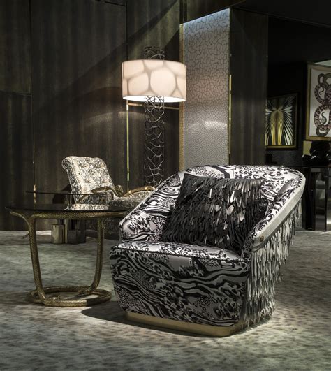Roberto Cavalli Home Interiors Launches Signature Armchairs Products