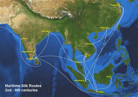 The Maritime Silk Routes