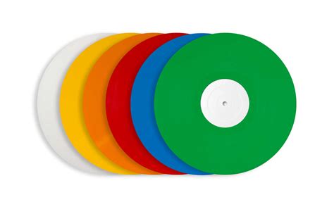 Coloured Vinyl Records Pressing With Basic Colours Optimal Media