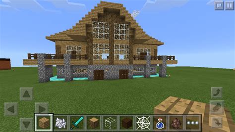 Wood flooring patterns designs within minecraft floor designs cool. This is a birch wood house I built, I learned how to build it out of a mine craft book. | House ...
