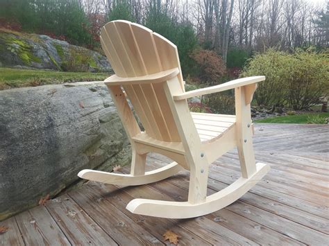 Wooden Adirondack Rocking Chair Plans Emelina Renfro