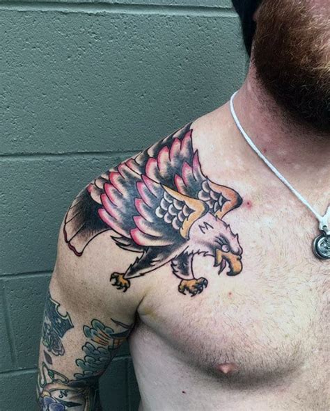 40 Traditional Bird Tattoo Designs For Men Old School Ideas