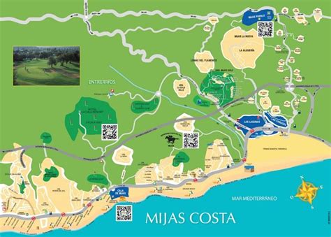 Mijas Costa Map Map Costa Spain