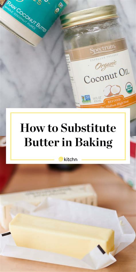 The Best Butter Substitutes For Baking Kitchn