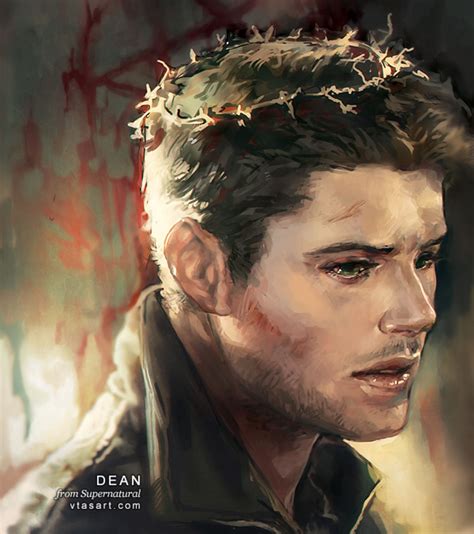 Dean Supernatural By Vtas On Deviantart Supernatural Fan Art