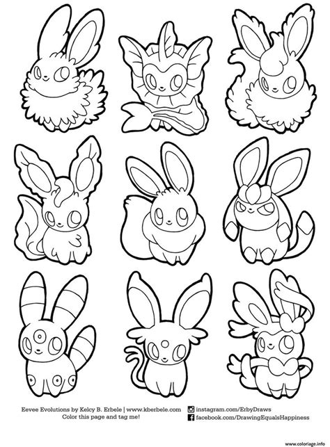 Search through 623989 free printable colorings at getcolorings. Coloriage pokemon eevee evolutions list Dessin à Imprimer ...