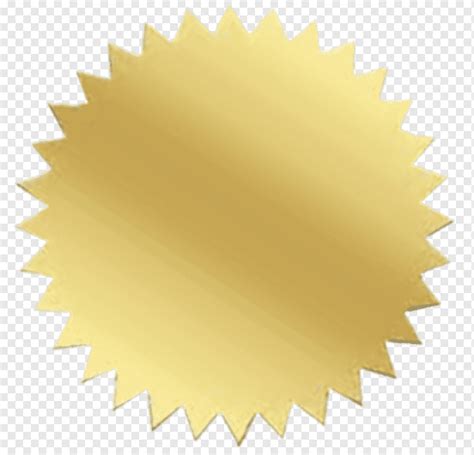 Gold Star Sticker Png