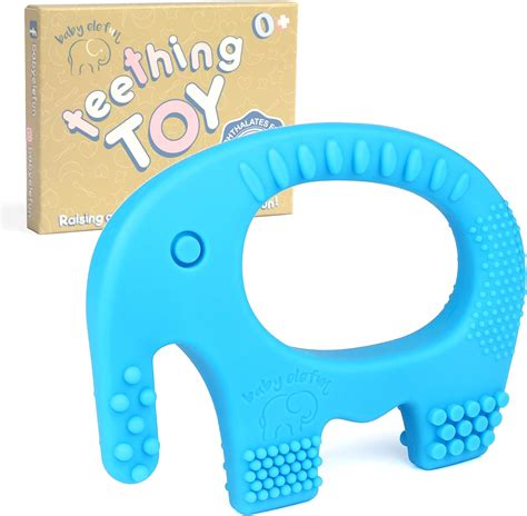Baby Teething Toys Bpa Free Silicone Toy Cute Easy To Hold Soft