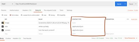 How To Send Application Json Data Along With File In Postman Multipart Form Data Post Request