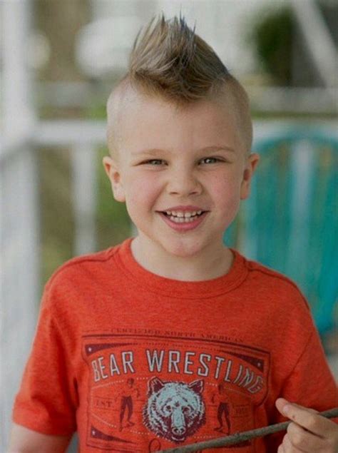 Because they are stylish, unique and easy to maintain. 20 Awesome and Edgy Mohawks for Kids