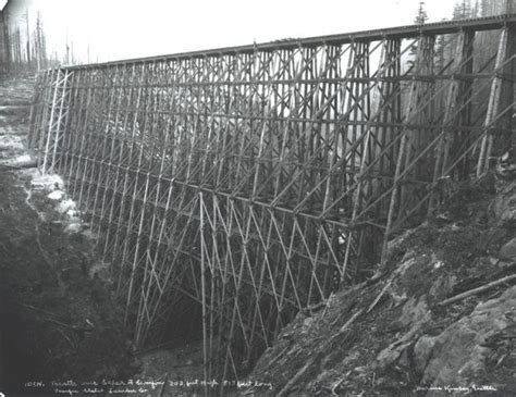 The Mighty And Magnificent Trestle Railroad Bridges Of The 1800s The