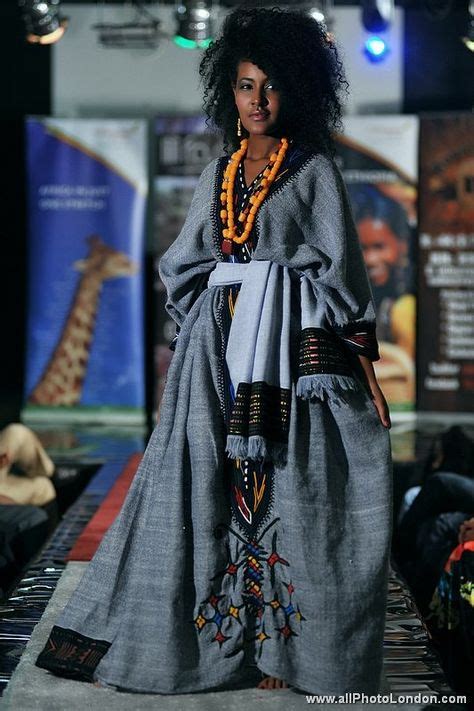 Ladys Style Ethiopian Kamis And Jewellery Beauty Of Melanin