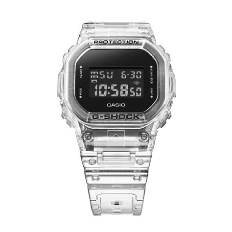 G Shock Dw 5600ske 7er Watch Skeleton Series White