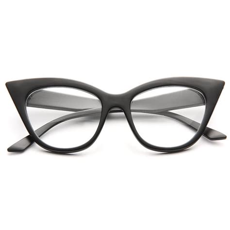 Taryn Pointed Cat Eye Clear Glasses Cosmiceyewear