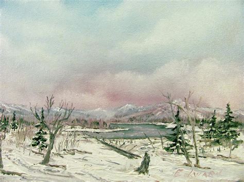Adirondack Painting By Edward Theilmann Fine Art America