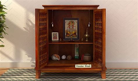 Beautify Your Prayer Space With Wooden Pooja Mandir Designs For Home