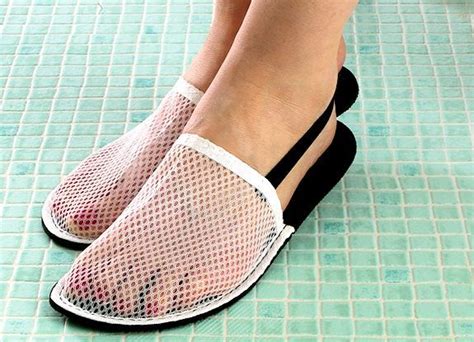 25 Travel Gadgets Under 25 Slide 10 Shower Shoes Travel Slippers Shower Slippers