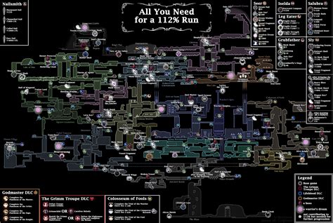 Hollow Knight Voidheart Edition Complete Map Map For Xbox One By Iaco