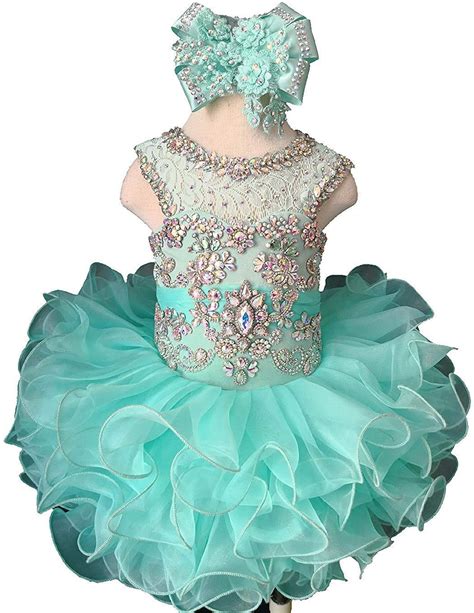 Gorgeous Toddler Cupcake Pageant Dresses Little Baby Girls Toddler Lace