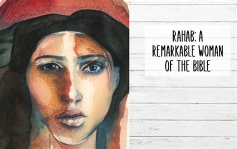 Rahab A Remarkable Woman Of The Bible My Printable Faith
