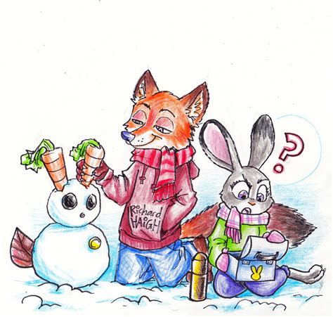 Zootopia Snow Bunny By Pen Mark On Deviantart