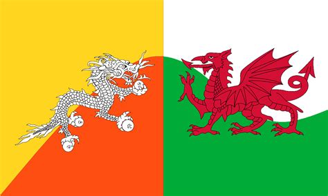 Wales Flag Dragon Bhutan S Flag Has A Dragon On It As Does The Flag