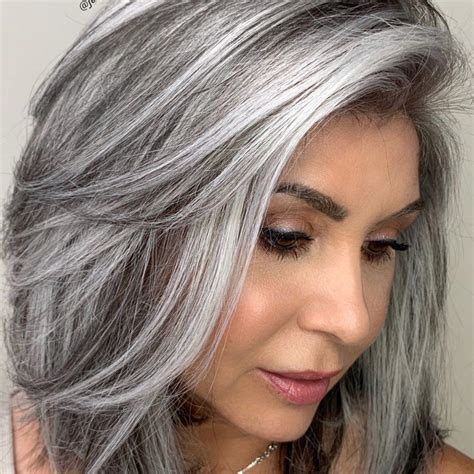 a colorist explains how to get the silver hair of your dreams grey hair color silver grey