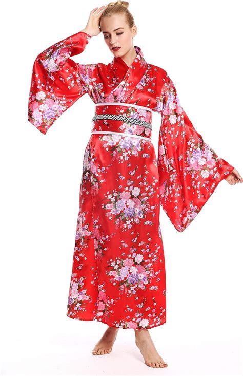 Dressmeup W Disfraz Mujer Feminino Halloween Quimono Kimono Geisha Jap N Japonaise Chine