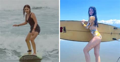 KSnaps Female Celebrities On Surfboard ABS CBN Entertainment