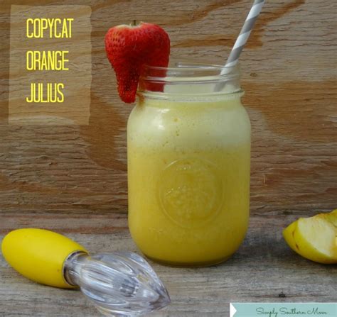 Copycat Orange Julius Recipe Gluten Free And Dairy Free Option
