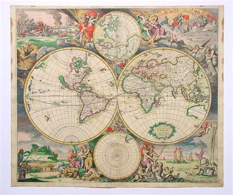 Mapas Antiguos De La Tierra Old Maps Ancient World Maps Antique