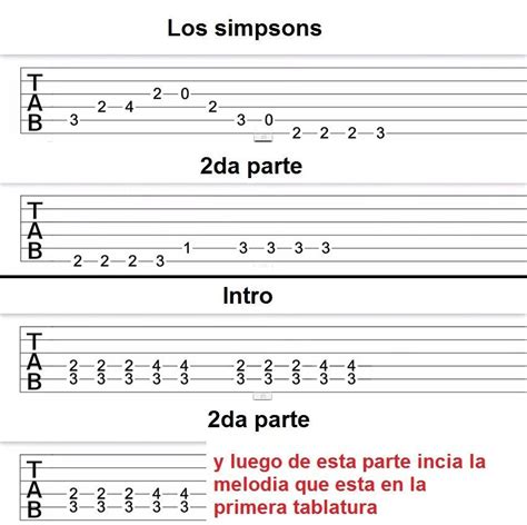 Pin De Rodriga En Tab Partitura Para Guitarra Punteo Guitarra