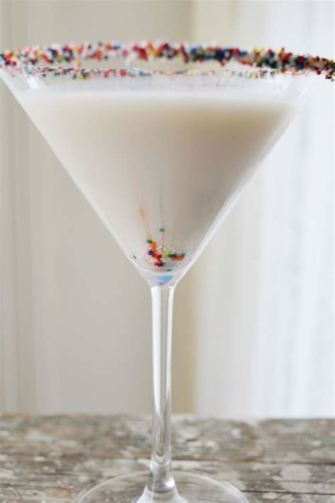 The way i make the cocktail has changed over the years with the addition of flavored vodka's and it's. Birthday Cake Martini | Recipe | Birthday cake martini ...