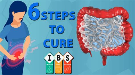 6 Step To Cure Ibs Irritable Bowel Syndrome Youtube